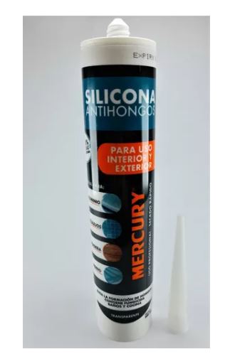 Silicona Anti Hongos Transparente X 280ml